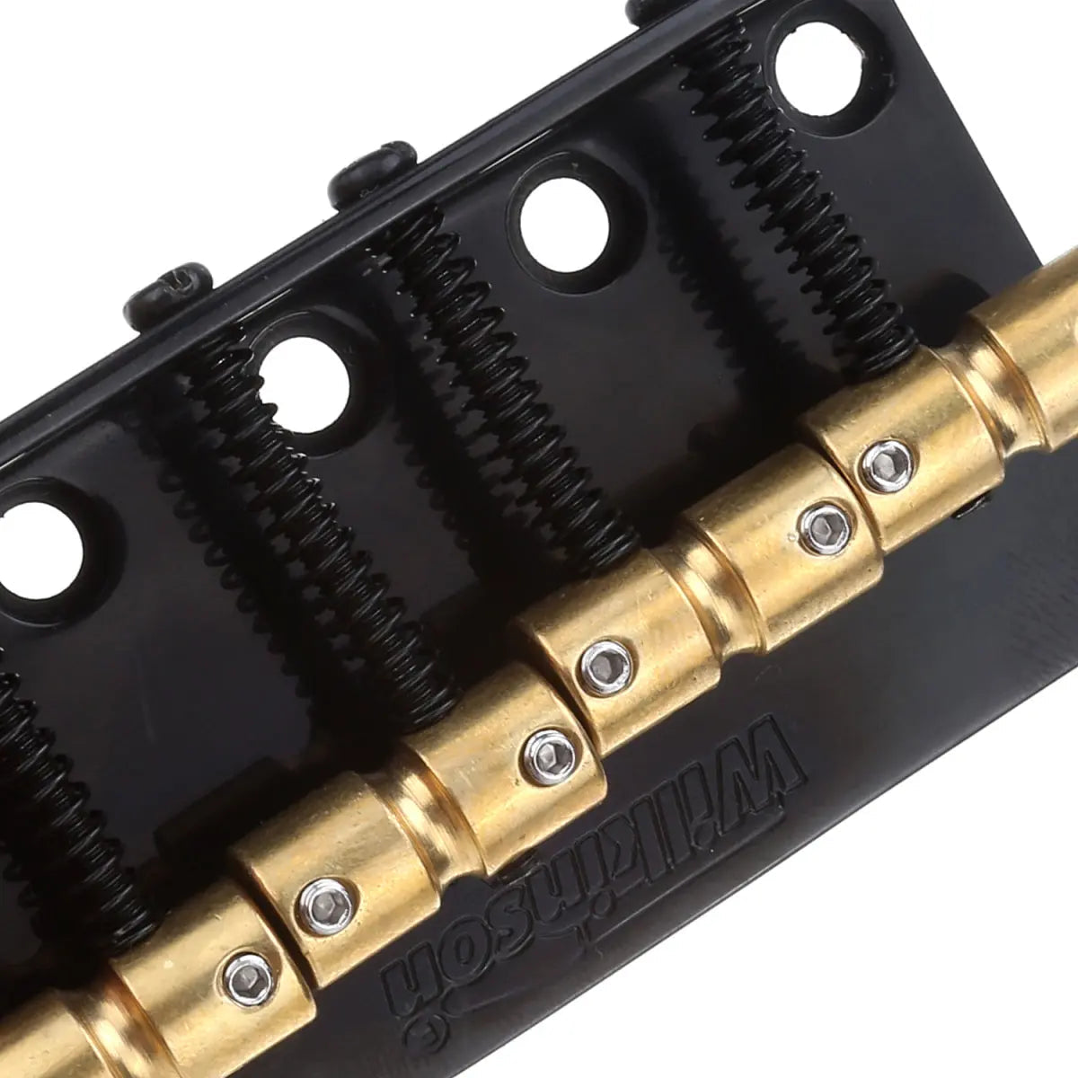 Wilkinson WBBC Bass Bridge Brass Saddles for 4-String Precision Bass/ Jazz Bass