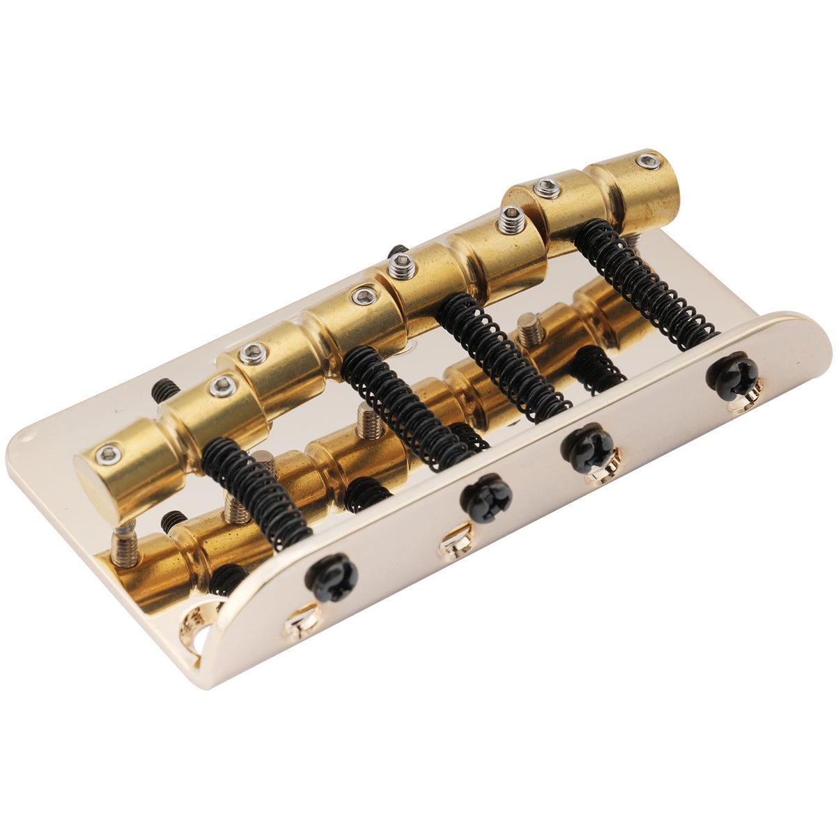 Wilkinson WBBC Bass Bridge Brass Saddles for 4-String Precision Bass/ Jazz Bass