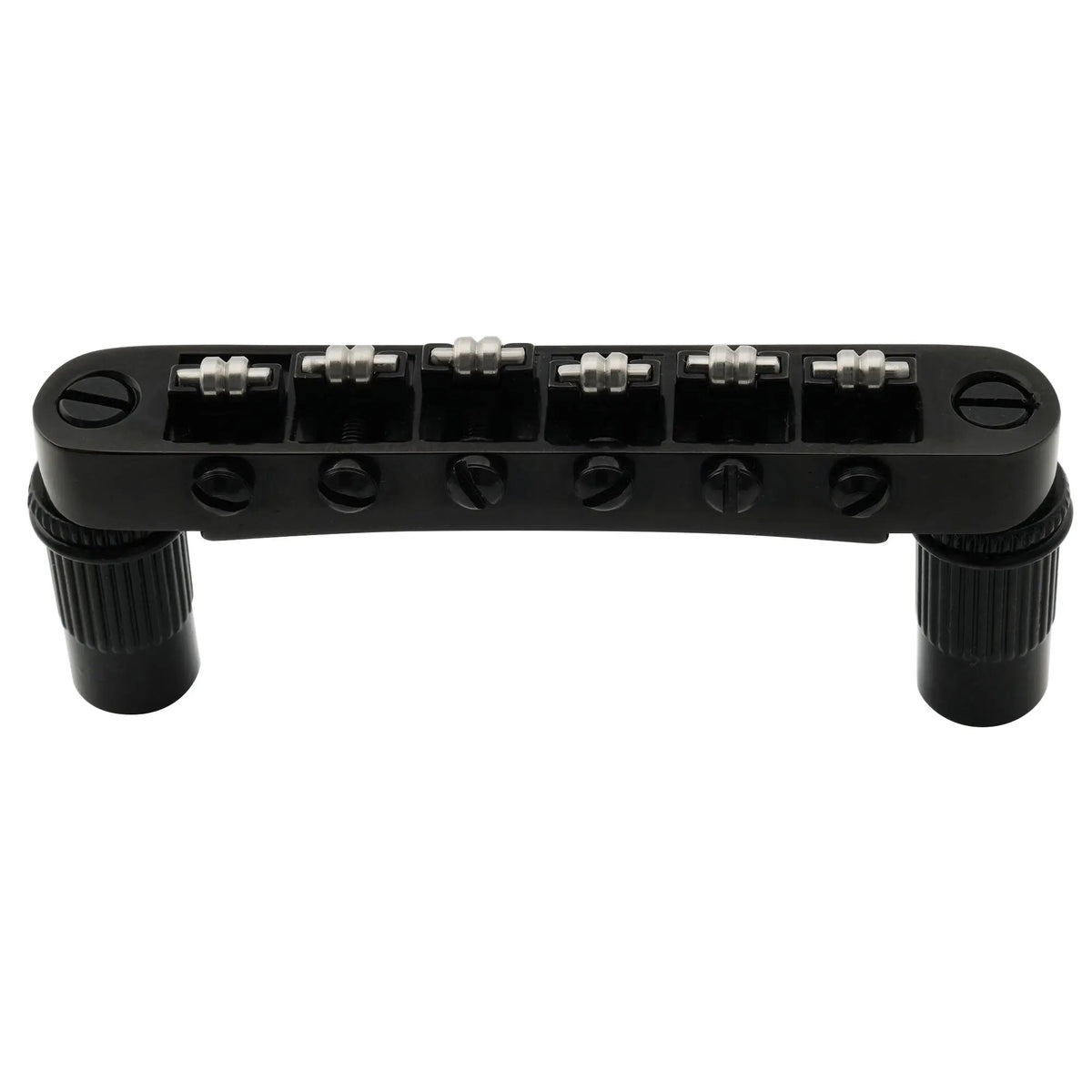 Musiclily Pro BM001 52mm(2-3/64 inch) Tune-O-Matic Guitar Bridge Roller Saddles Set for LP SG Style Electric Guitar
