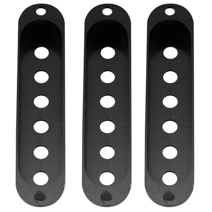 Musiclily Pro Plastic Guitar Single Coil Pickup Covers for USA/Mexico Strat