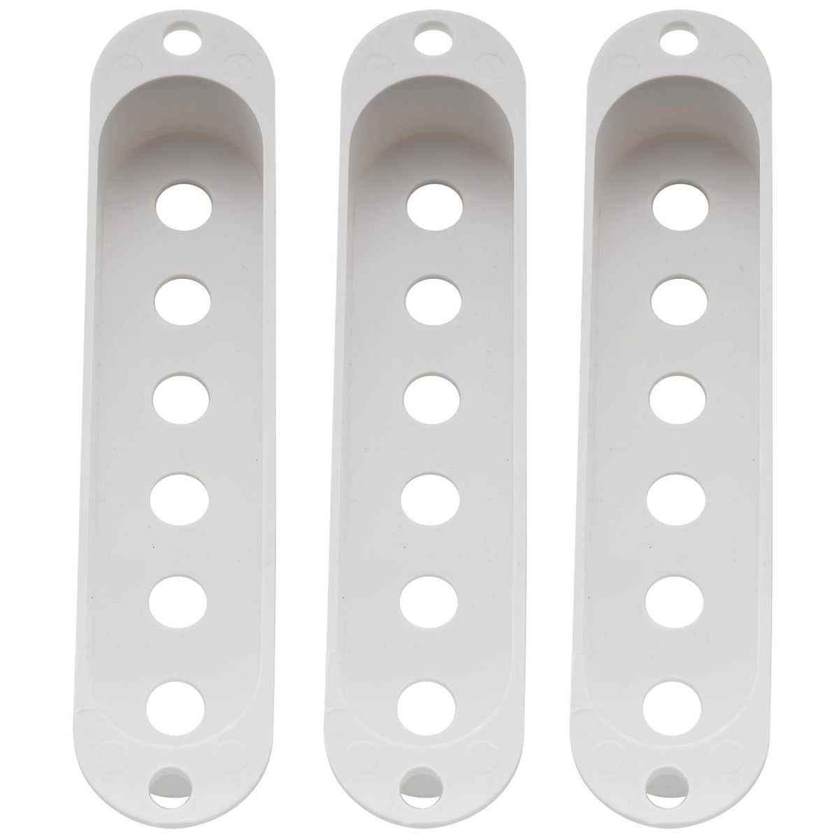 Musiclily Pro Plastic Guitar Single Coil Pickup Covers for USA/Mexico Strat