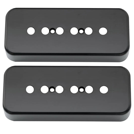 Musiclily Pro Plastic P-90 Soapbar Guitar Pickup Covers Compatible with USA LP