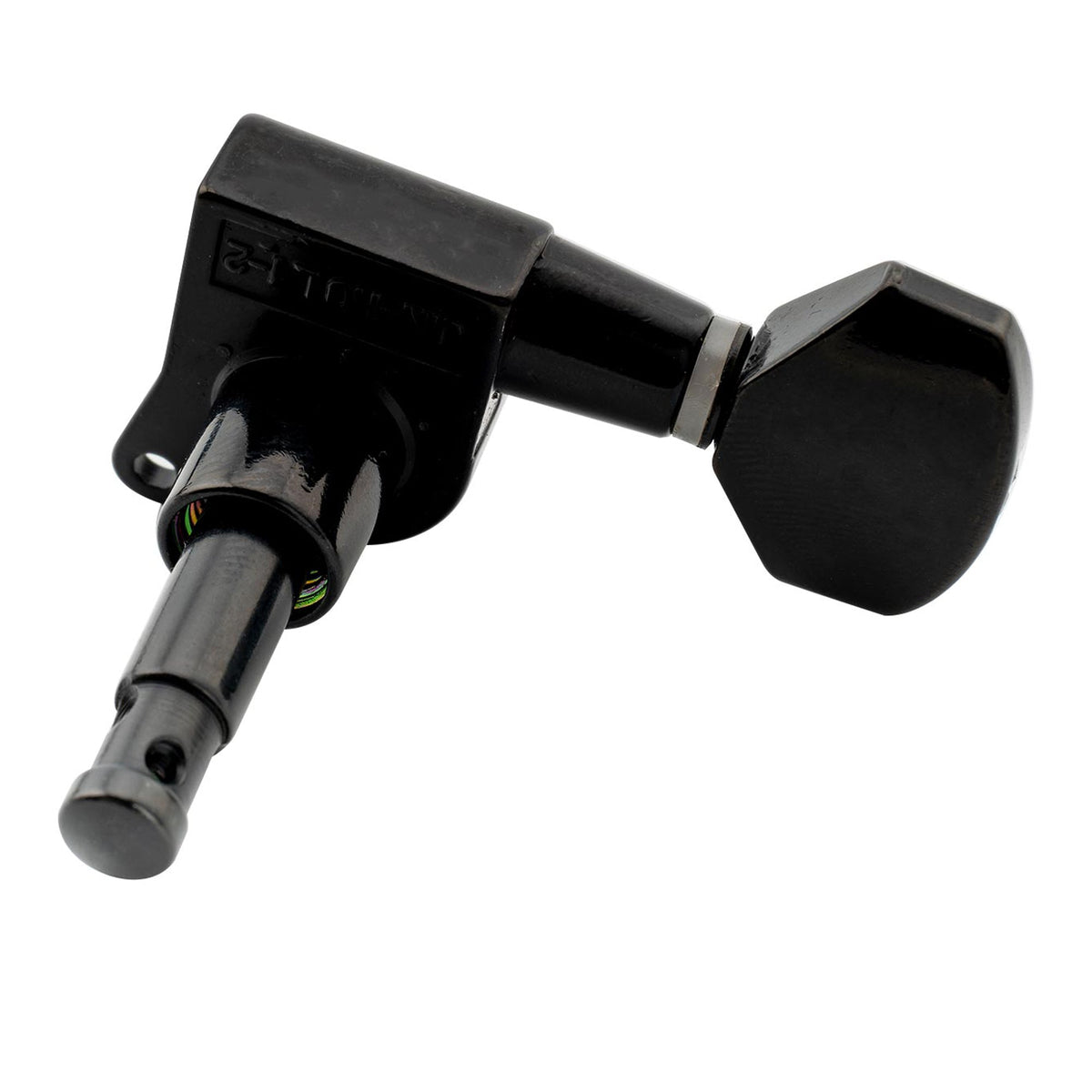 Wilkinson Left Handed 6-in-line E-Z-LOK Guitar Tuners Tuning Pegs Keys Machine Heads Set for Fender Strat/Tele Style Electric Guitar