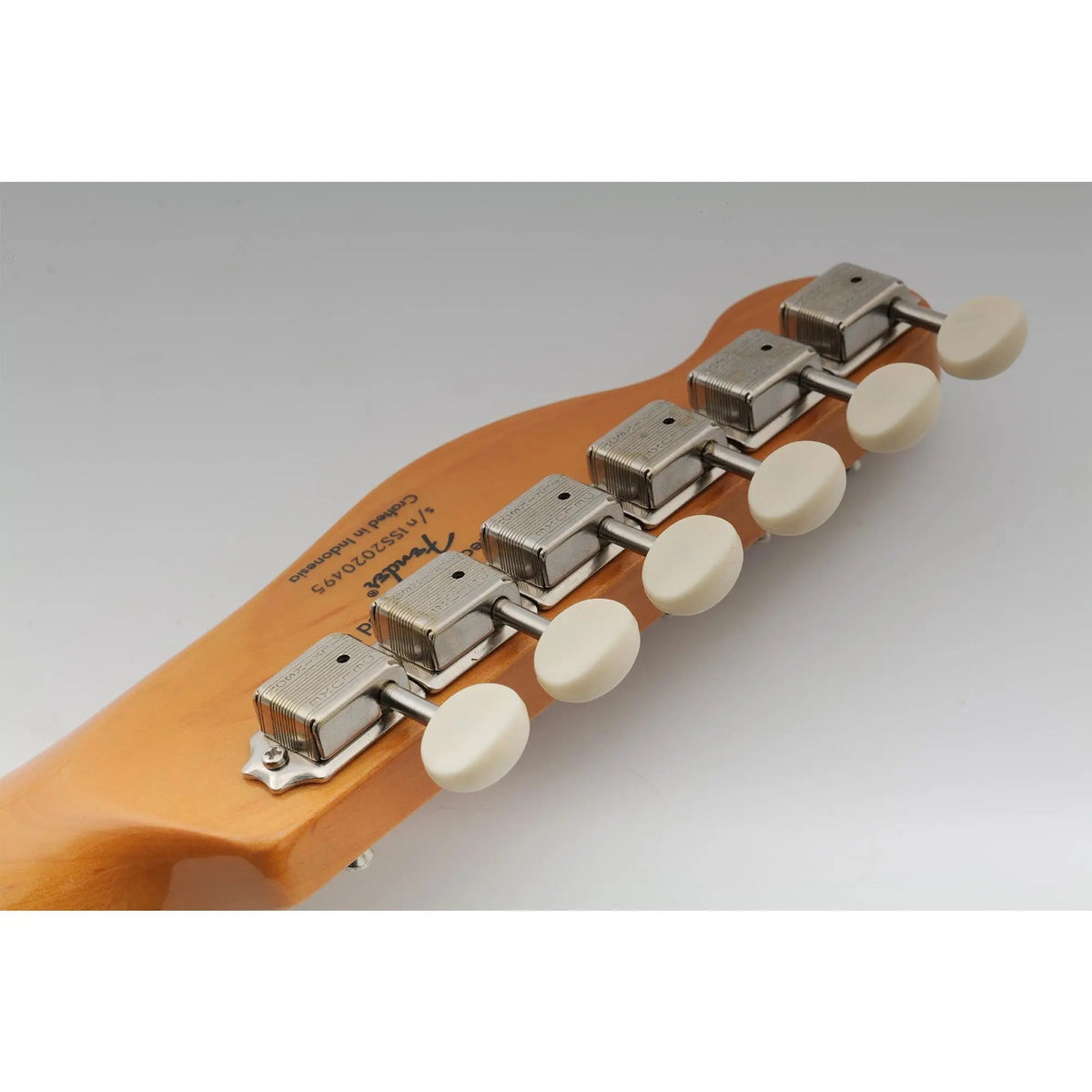 Wilkinson Vintage Deluxe Guitar Tuners Split Shaft 6 in Line Tuners Machine Heads Tuning Pegs Keys Set for Classic Vibe Fender Strat/Tele Style