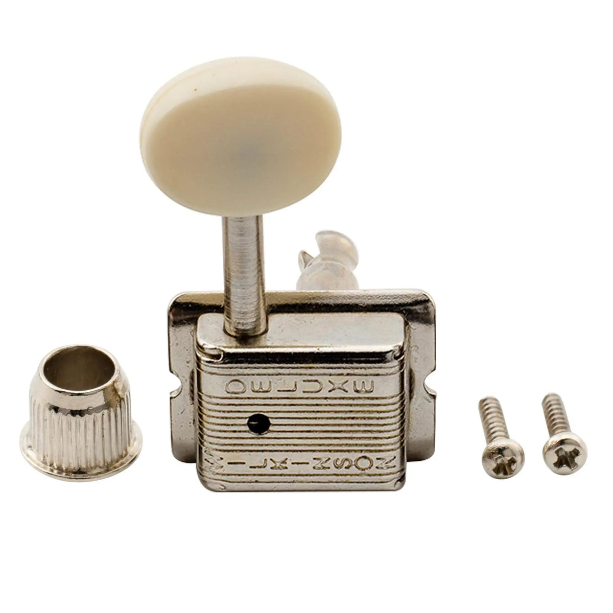 Wilkinson Vintage Deluxe Guitar Tuners Split Shaft 6 in Line Tuners Machine Heads Tuning Pegs Keys Set for Classic Vibe Fender Strat/Tele Style