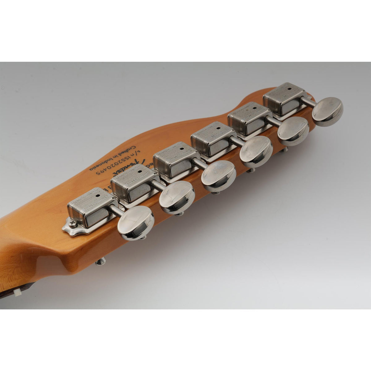 Wilkinson Vintage Deluxe Guitar Tuners Split Shaft 6 in Line Tuners Machine Heads Tuning Pegs Keys Set for Classic Vibe Fender Strat/Tele Style