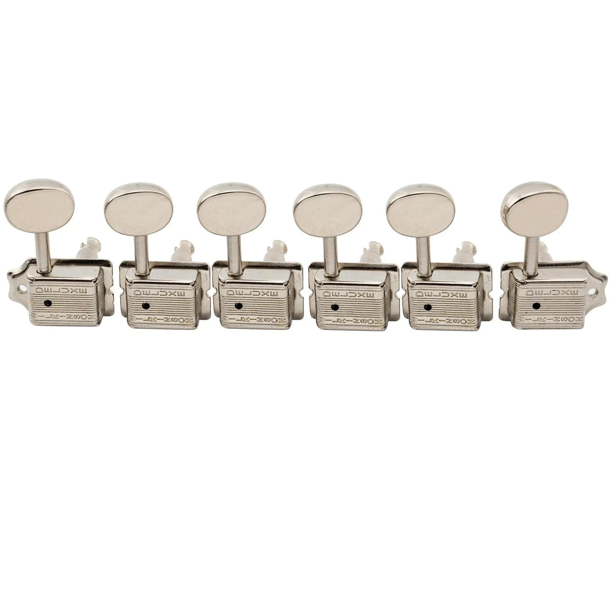 Wilkinson Vintage Deluxe Guitar Tuners Split Shaft 6 in Line Tuners Machine Heads Tuning Pegs Keys Set for Classic Vibe Fender Strat/Tele Style
