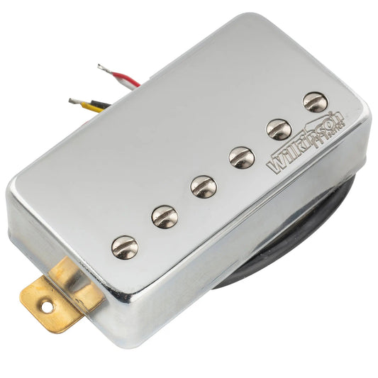 Wilkinson M Series Vintage Tone Alnico 5 Covered Humbucker Bridge Pickup for LP Style Electric Guitar