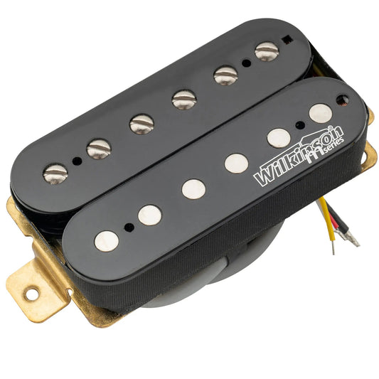 Wilkinson M Series Vintage Tone Alnico 5 Overwound Open Style Humbucker Neck Pickup for Electric Guitar