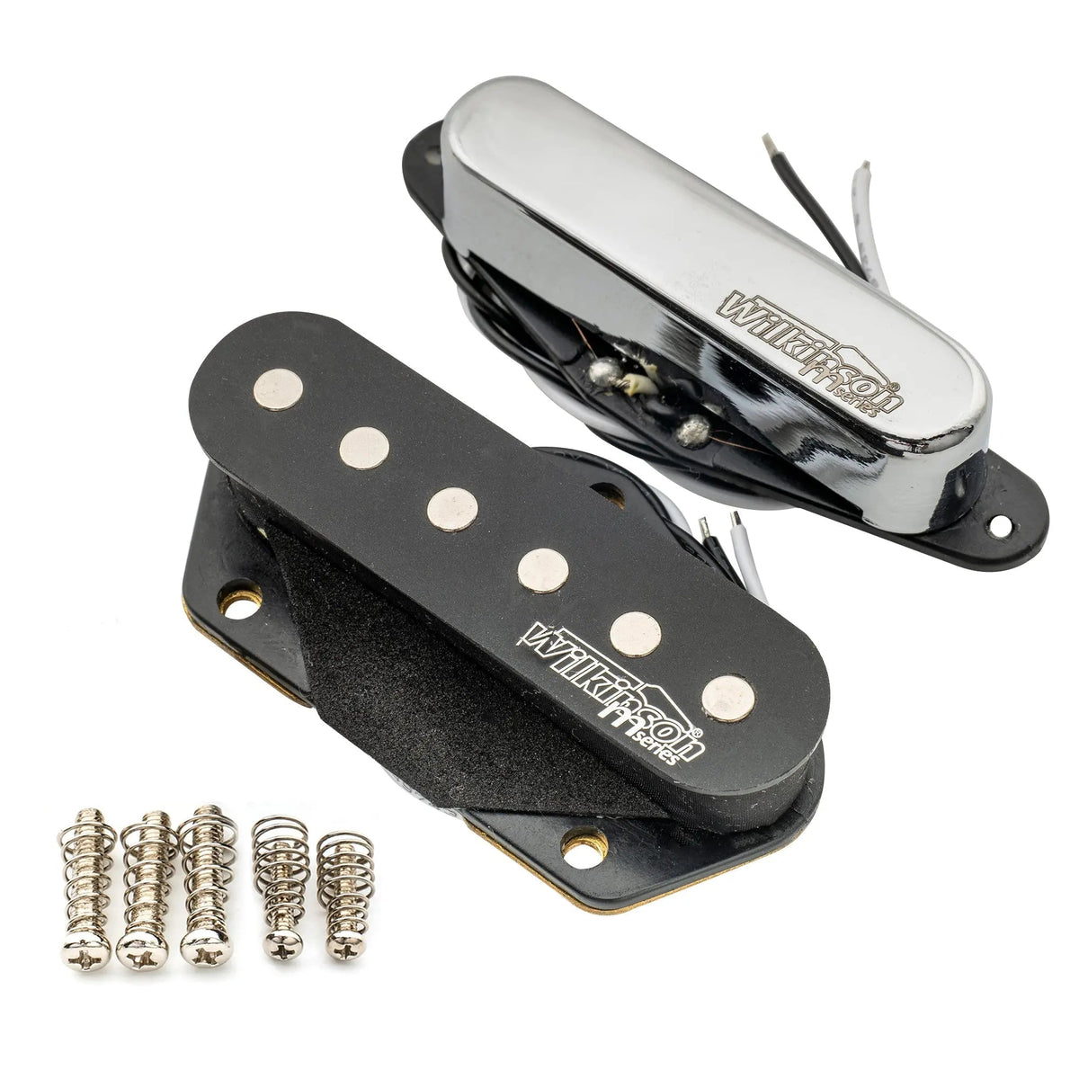 Wilkinson M Series Low Gauss Nashville Sound Ceramic Single Coil Pickups Set for Tele Style Electric Guitar