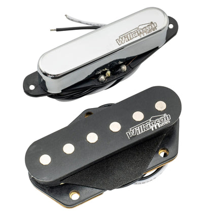 Wilkinson M Series Low Gauss Nashville Sound Ceramic Single Coil Pickups Set for Tele Style Electric Guitar