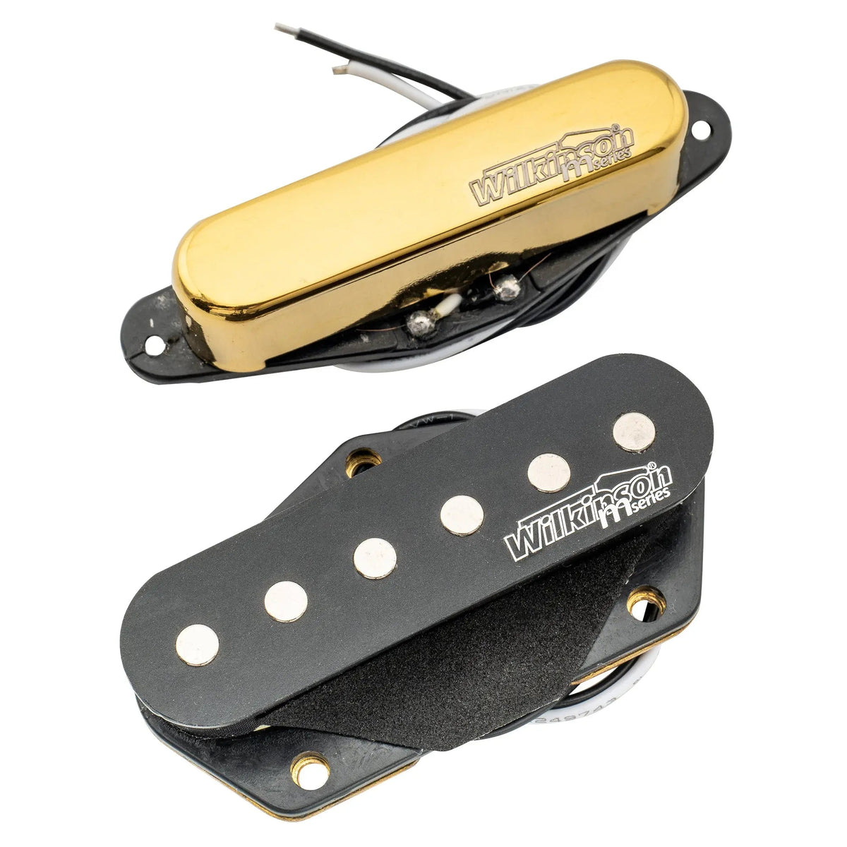 Wilkinson M Series Low Gauss Nashville Sound Ceramic Single Coil Pickups Set for Tele Style Electric Guitar