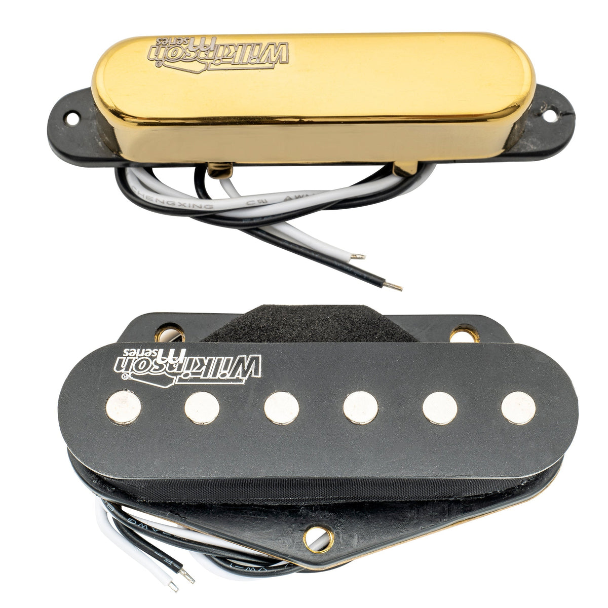 Wilkinson M Series Low Gauss Nashville Sound Ceramic Single Coil Pickups Set for Tele Style Electric Guitar