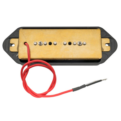 Wilkinson M Series Low Gauss Iconic Sound Ceramic P90 Dogear Style Single Coil Neck Pickup for SG LP Style Electric Guitar