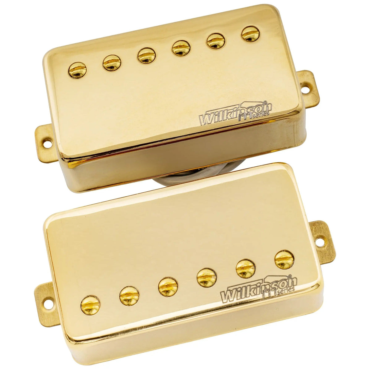 Wilkinson M Series Classic Tone Ceramic Covered Humbucker Pickups Set for LP Style Electric Guitar