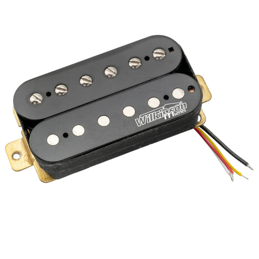 Wilkinson M Series Classic Tone Ceramic Overwound Open Style Humbucker Neck Pickup for Electric Guitar