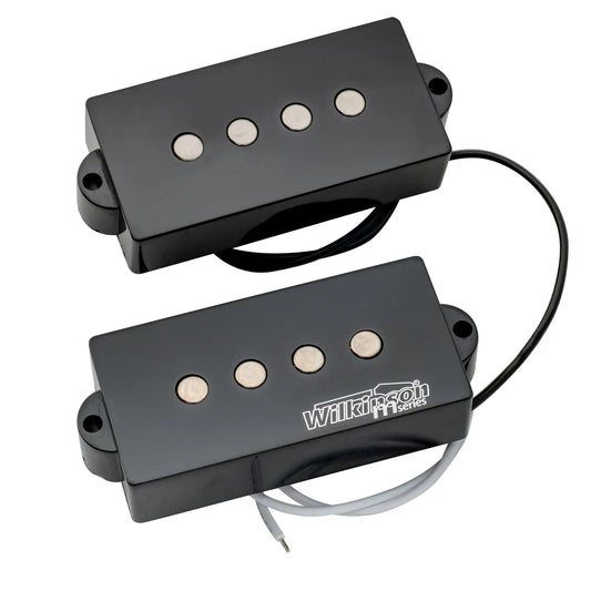 Wilkinson M Series Variable Gauss Ceramic Traditional Precision Bass Humbuckers Pickups Set for PB Style Electric Bass