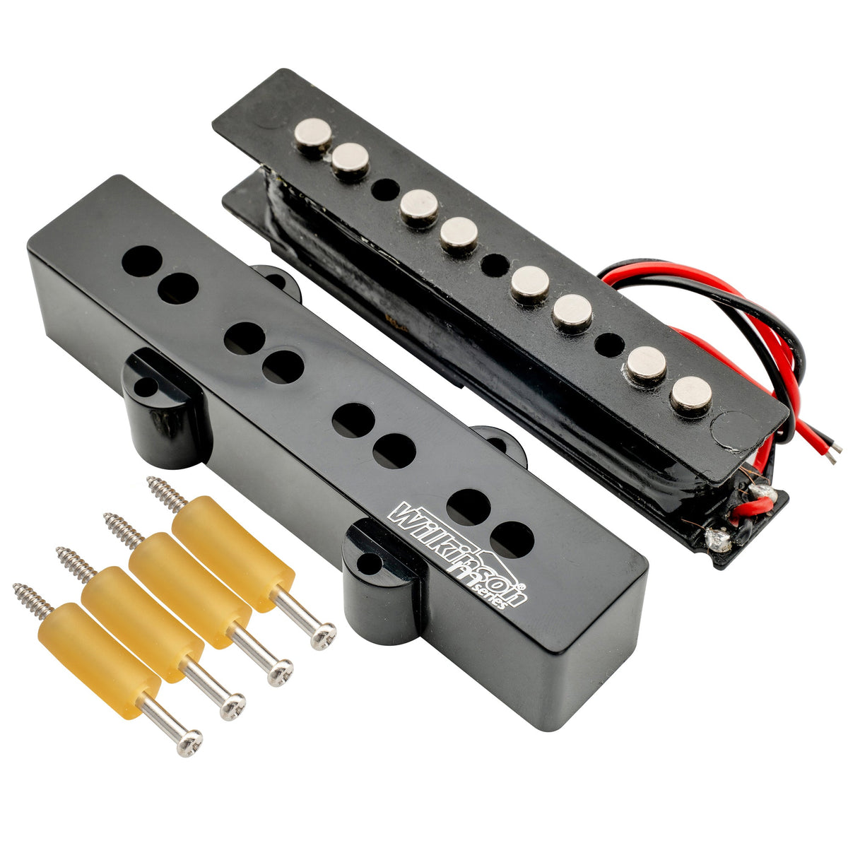 Wilkinson M Series Variable Gauss Ceramic Traditional Jazz Bass Bridge Pickup for JB Style Electric Bass