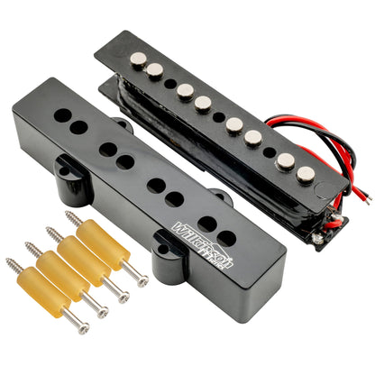 Wilkinson M Series Variable Gauss Ceramic Traditional Jazz Bass Bridge Pickup for JB Style Electric Bass