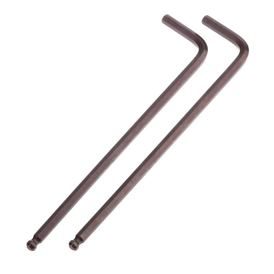 Musiclily Basic 5mm Guitar Truss Rod Hex Wrench Allen Key Ball End Adjustment Tool for Martin Acoustic Guitar(Set of 2)