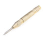 Musiclily Basic 130mm Length Brass Automatic Center Pin Punch Adjustable Spring Loaded Drill Hole Wood Hand Tool for Guitar Repair