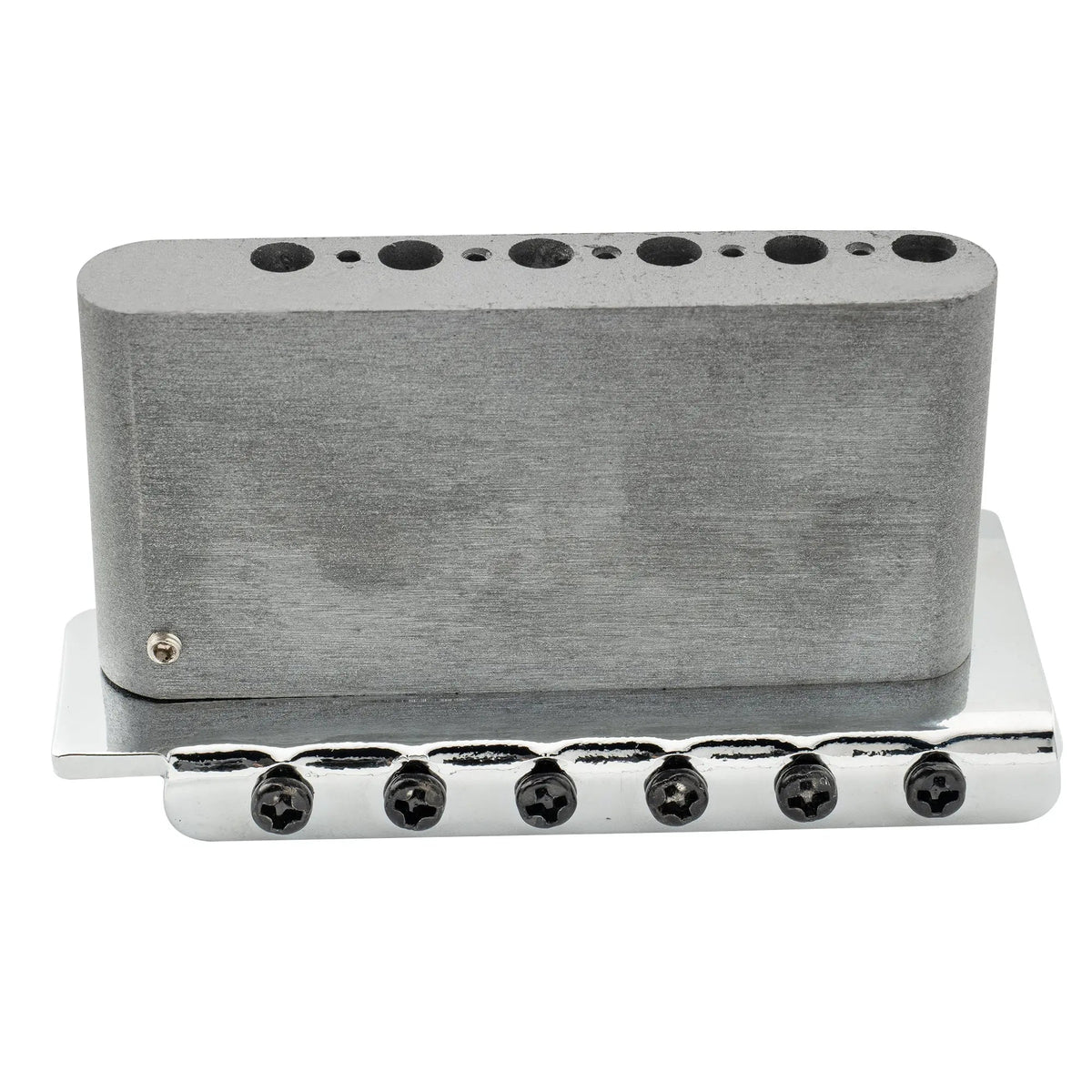 Wilkinson M Series 54mm(2-1/8 inch) Vintage Style Full Block Pop-in Arm 2-Point ST Guitar Tremolo Bridge for MIJ/MIK Strat Style Electric Guitar