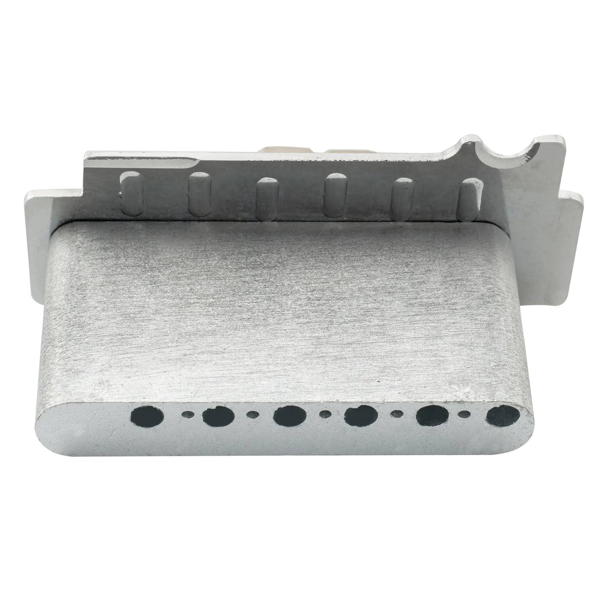 Wilkinson M Series 52.5mm(2-1/16 inch) Individual Saddle Full Block ST Guitar Tremolo Bridge Pop-in Arm 2-Point for Squier/Mexico Fender Strat Style Electric Guitar