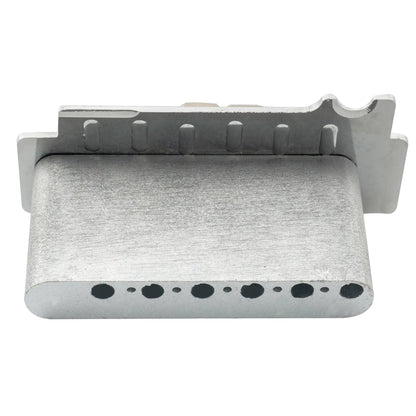 Wilkinson M Series 52.5mm(2-1/16 inch) Individual Saddle Full Block ST Guitar Tremolo Bridge Pop-in Arm 2-Point for Squier/Mexico Fender Strat Style Electric Guitar