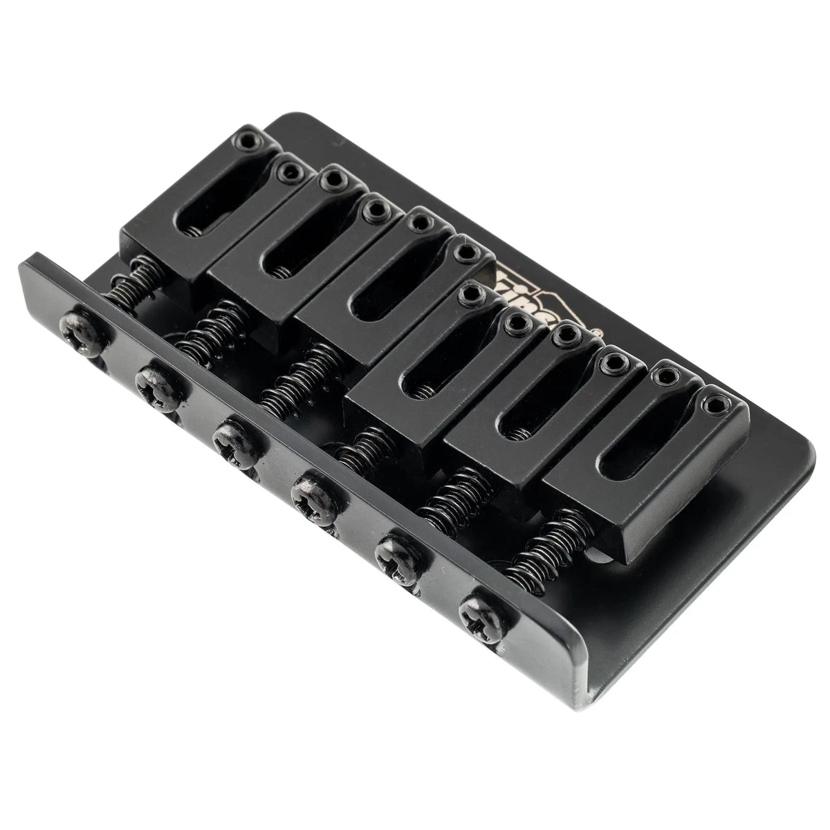 Wilkinson M Series 52.5mm(2-1/16 inch) String Spacing Modern Style Saddle Hardtail Fixed Bridge Non-Tremolo Bridge for Strat Tele Style Electric Guitar
