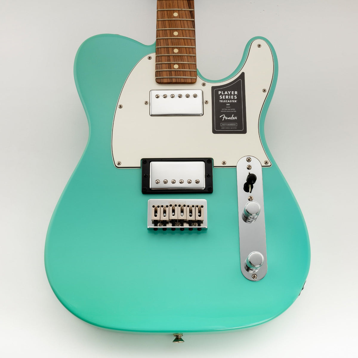 Wilkinson M Series 52.5mm(2-1/16 inch) String Spacing Modern Style Saddle Hardtail Fixed Bridge Non-Tremolo Bridge for Strat Tele Style Electric Guitar