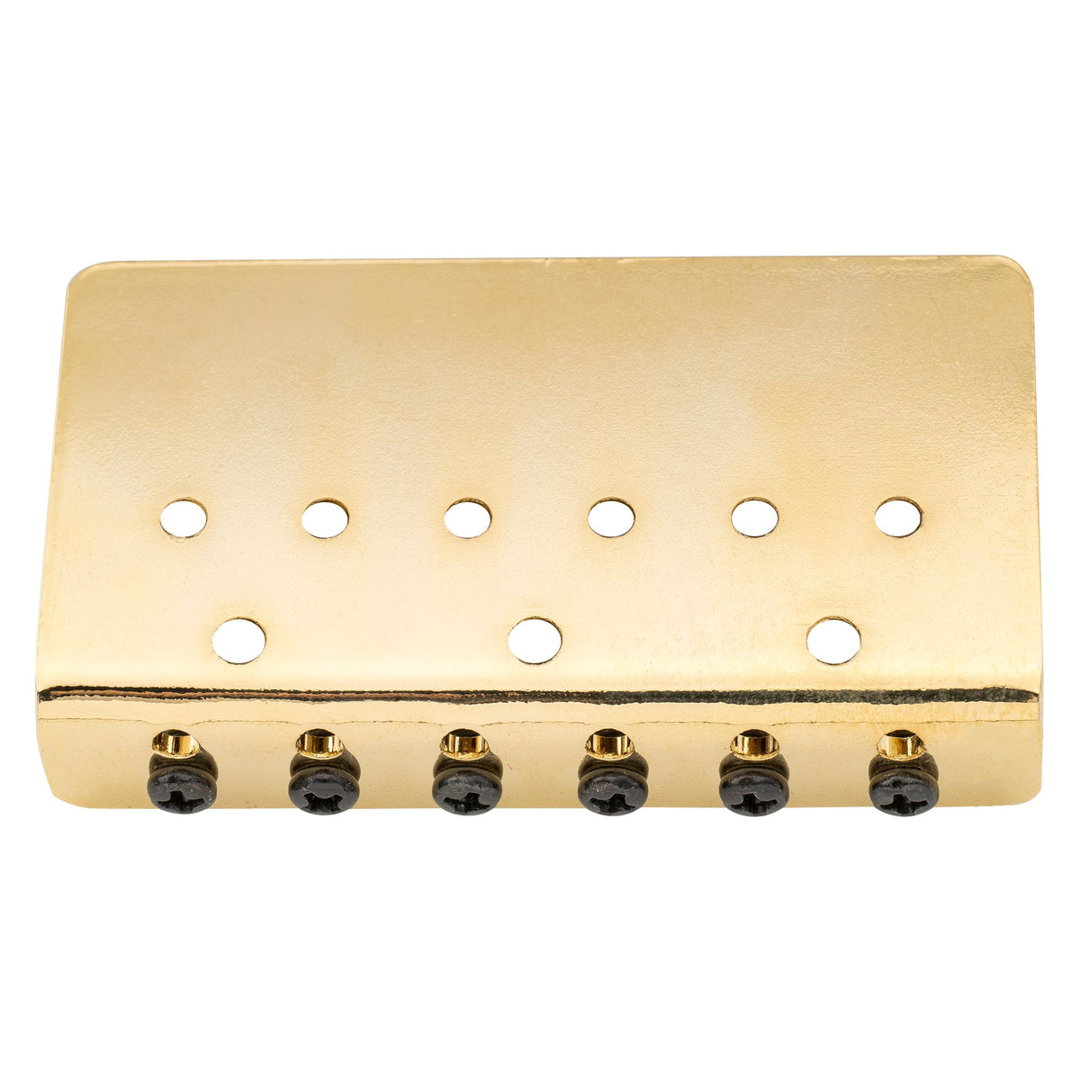 Wilkinson M Series 52.5mm(2-1/16 inch) String Spacing Modern Style Saddle Hardtail Fixed Bridge Non-Tremolo Bridge for Strat Tele Style Electric Guitar