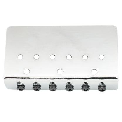 Wilkinson M Series 52.5mm(2-1/16 inch) Hardtail Fixed Bridge Vintage Bent Saddle for Squier/Mexico Fender Strat Tele Style Electric Guitar