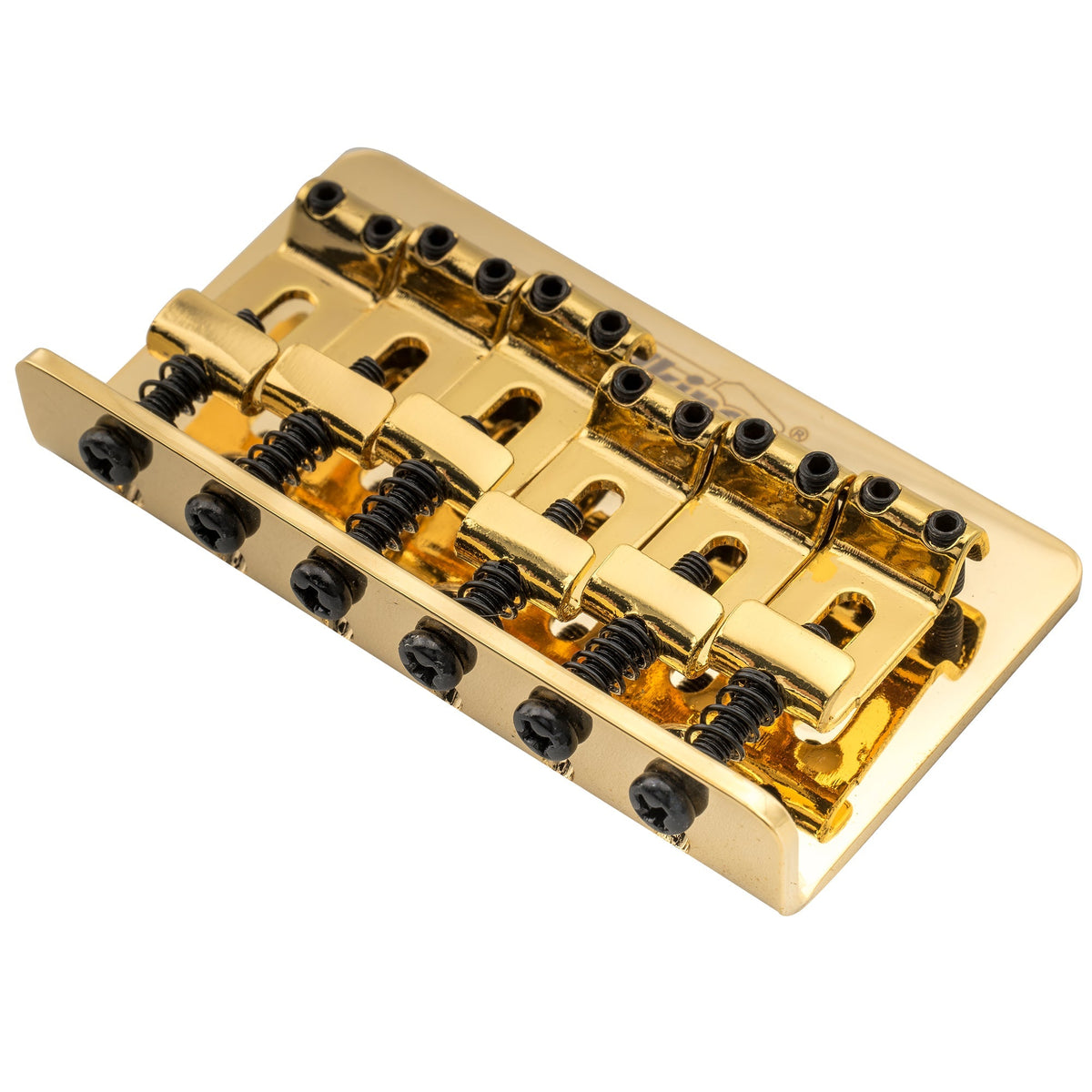 Wilkinson M Series 52.5mm(2-1/16 inch) Hardtail Fixed Bridge Vintage Bent Saddle for Squier/Mexico Fender Strat Tele Style Electric Guitar