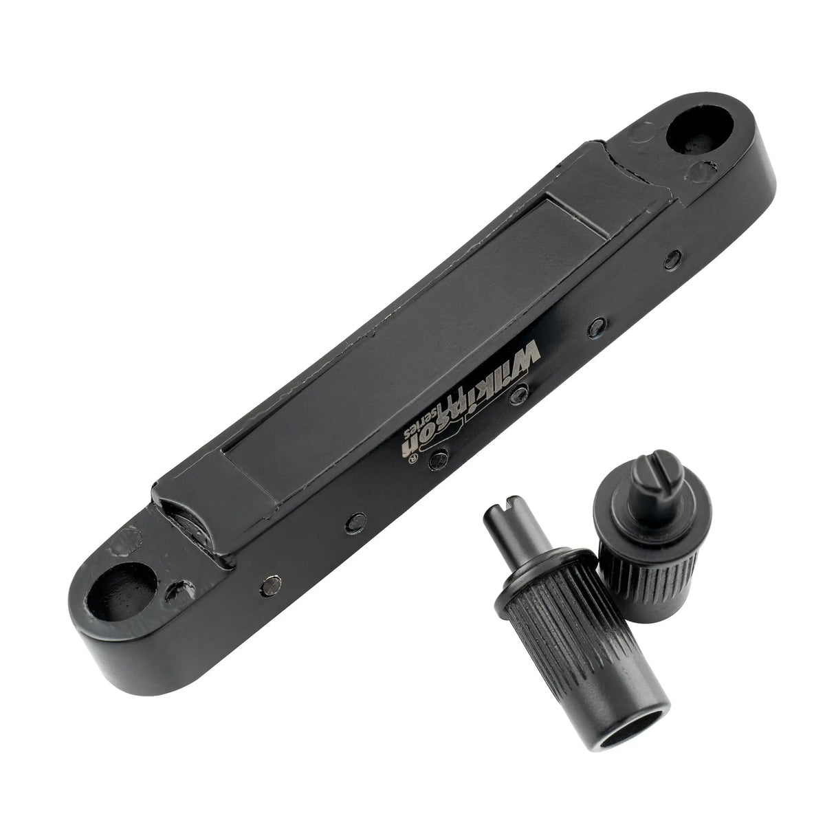 Wilkinson M Series 52mm(2-3/64 inch) String Spacing Wide Style Tune-o-matic Bridge for LP SG Style Electric Guitar