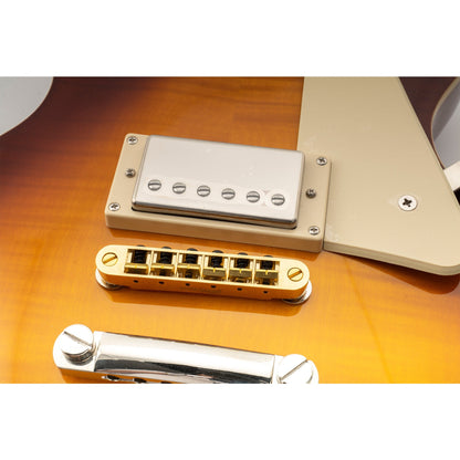 Wilkinson M Series 52mm(2-3/64 inch) String Spacing Wide Style Tune-o-matic Bridge for LP SG Style Electric Guitar