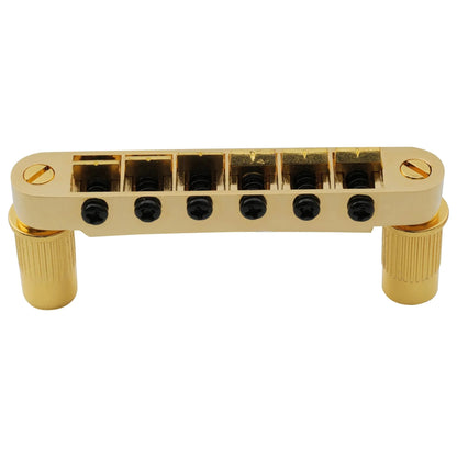 Wilkinson M Series 52mm(2-3/64 inch) String Spacing Wide Style Tune-o-matic Bridge for LP SG Style Electric Guitar