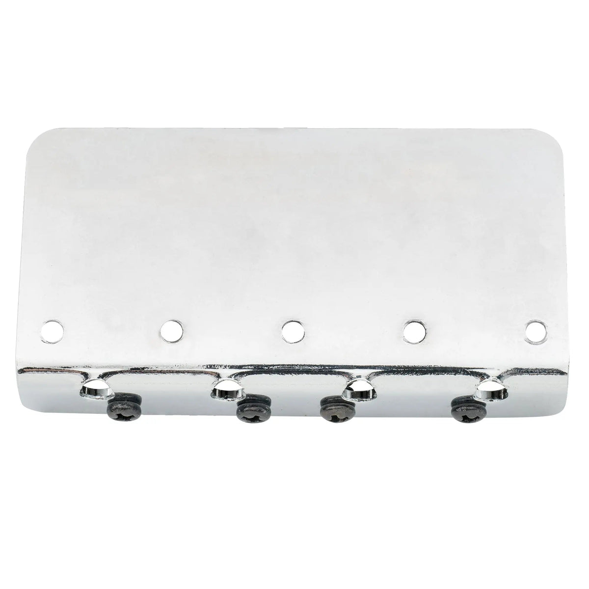 Wilkinson M Series 57mm(2-1/4 inch) Top-loading 4-String Fixed Bass Bridge Brass Saddles for Precision Bass and Jazz Bass
