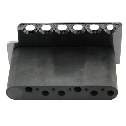 Wilkinson WV6-SB 54mm(2-1/8 inch) 5+1 Hole Vintage Steel Saddles Tremolo Bridge with Full Steel Block for Fender USA and Japan Strat Style Electric Guitar