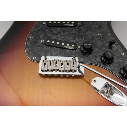 Wilkinson WVP2-SB 54mm 2-Point Stainless Steel Saddles Tremolo Bridge with Full Steel Block for Japan/Korea Import Strat Electric Guitar
