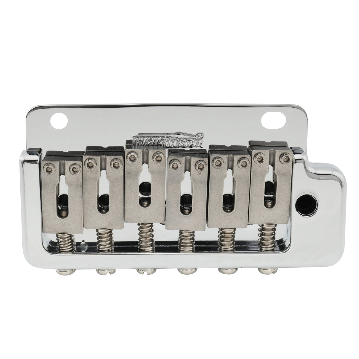 Wilkinson WVP2-SB 54mm 2-Point Stainless Steel Saddles Tremolo Bridge with Full Steel Block for Japan/Korea Import Strat Electric Guitar