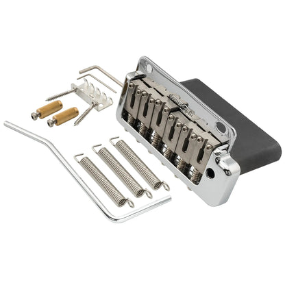 Wilkinson WVP2-SB 54mm 2-Point Stainless Steel Saddles Tremolo Bridge with Full Steel Block for Japan/Korea Import Strat Electric Guitar