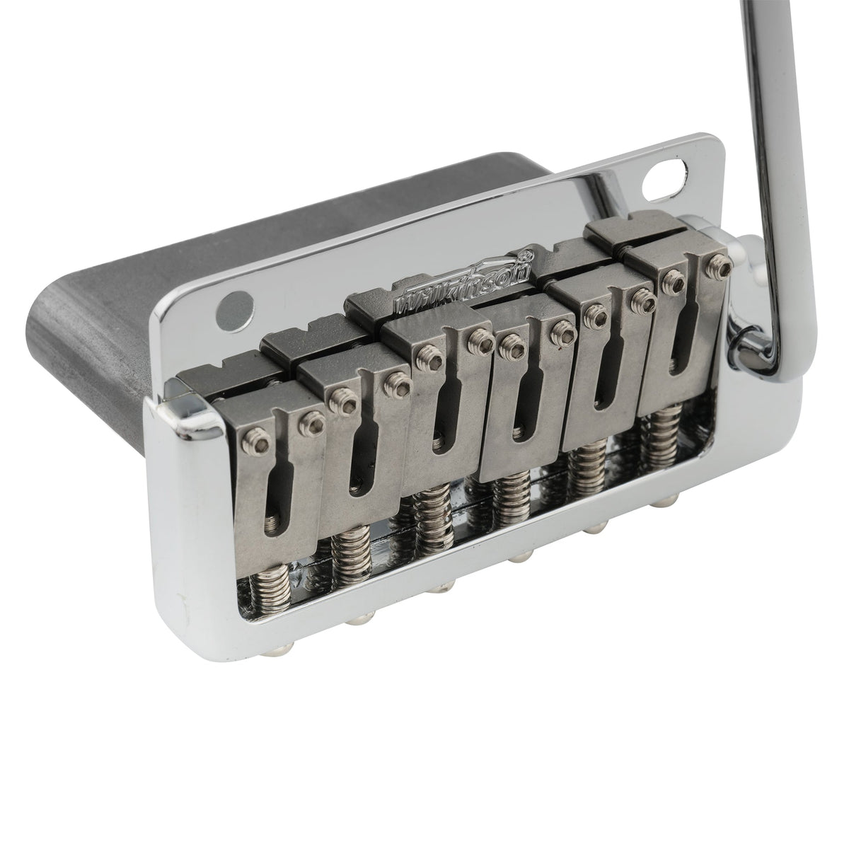 Wilkinson WVP2-SB 54mm 2-Point Stainless Steel Saddles Tremolo Bridge with Full Steel Block for Japan/Korea Import Strat Electric Guitar