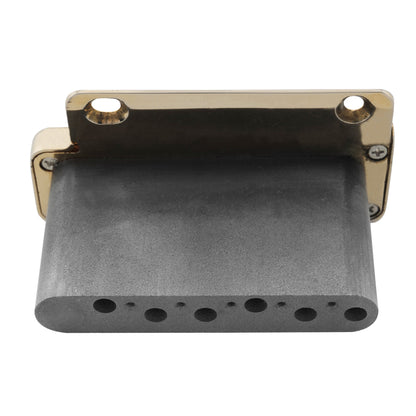 Wilkinson WVP2-SB 54mm 2-Point Stainless Steel Saddles Tremolo Bridge with Full Steel Block for Japan/Korea Import Strat Electric Guitar