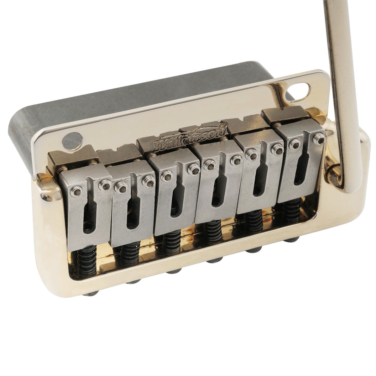 Wilkinson WVP2-SB 54mm 2-Point Stainless Steel Saddles Tremolo Bridge with Full Steel Block for Japan/Korea Import Strat Electric Guitar