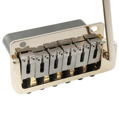Wilkinson WVP2-SB 54mm 2-Point Stainless Steel Saddles Tremolo Bridge with Full Steel Block for Japan/Korea Import Strat Electric Guitar