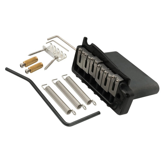 Wilkinson WVP-SB 54mm SUS Stainless Steel Saddles 2-Point Guitar Tremolo Bridge with Full Solid Steel Block for Import Strat and Japan Strat