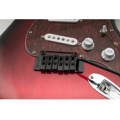 Wilkinson WVS50K 54mm 2-Point Locking Saddle Tremolo Bridge with Full Steel Block for Squier Style Strat Electric Guitar