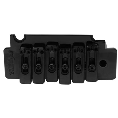 Wilkinson WVS50K 54mm 2-Point Locking Saddle Tremolo Bridge with Full Steel Block for Squier Style Strat Electric Guitar