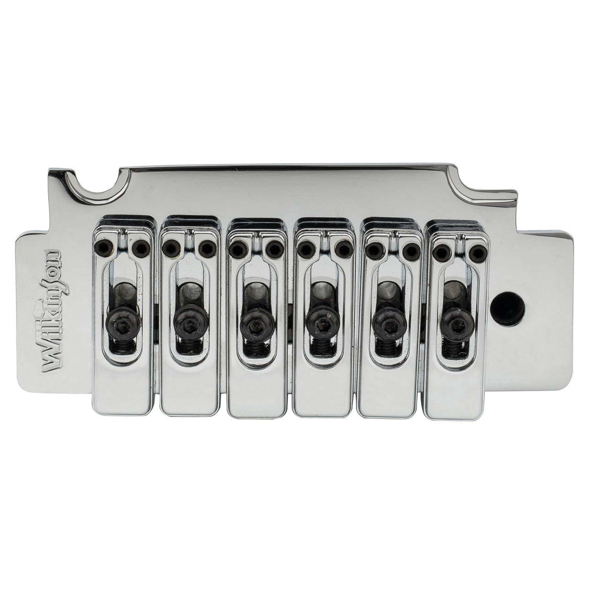 Wilkinson WVS50K 54mm 2-Point Locking Saddle Tremolo Bridge with Full Steel Block for Squier Style Strat Electric Guitar