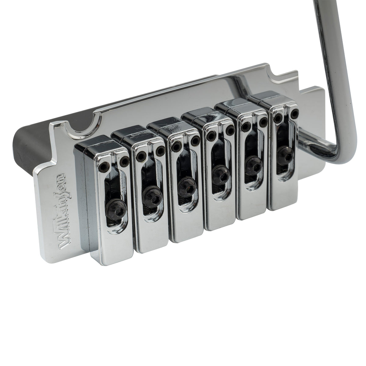Wilkinson WVS50K 54mm 2-Point Locking Saddle Tremolo Bridge with Full Steel Block for Squier Style Strat Electric Guitar